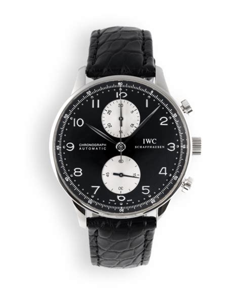 iwc cronografo nero usato lancetta rossa|Acquista IWC Portuguese su Chrono24.